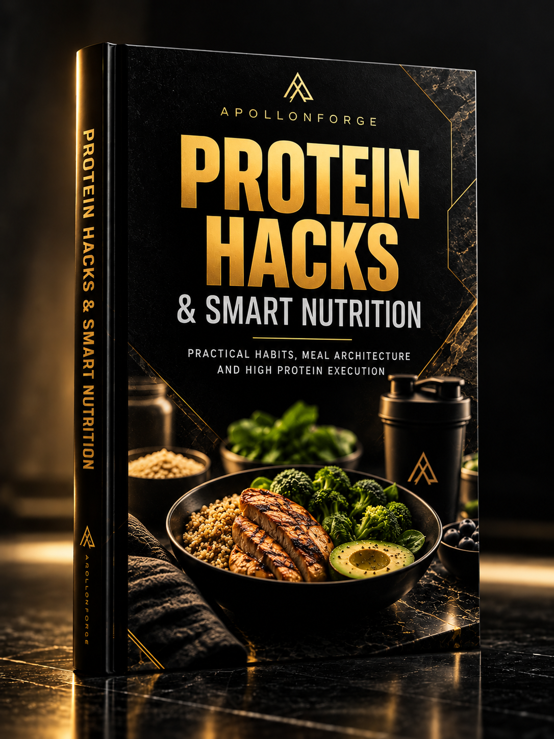 Protein Hacks & Smart Nutrition ebook cover